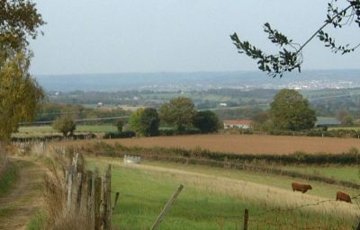 Panorama vers Aurillac et les montagnes